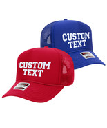 Embroidered Foam Trucker Hat, Custom Text , Embroidery Cap, 5 panel cap,... - £18.55 GBP