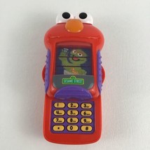 Sesame Street Elmo&#39;s Cell Phone Play Toy Oscar The Grouch Abby Cadabby Hasbro - £19.69 GBP