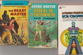 4 Andre Norton Ace Books 1950s/&#39;60s/&#39;70s 1st pbs + Beast Master - $18.00