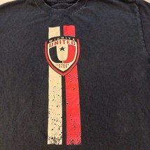 Wichita United Futbol Club Soccer Youth Blue T-Shirt Measured Size XL image 4