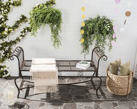 Brielle Antique White Bench From Safavieh&#39;S Outdoor Collection. - $137.97