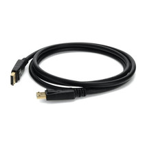 Addon DISPLAYPORT1M ADDON 1M DISPLAYPORT 1.2 MALE TO MALE BLACK CABLE MA... - $656.91 MXN