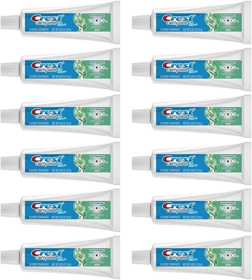 Crest Complete Whitening Scope Minty Toothpaste pack of 12