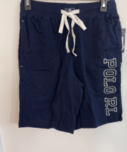 Men&#39;s Sleep Shorts polo Ralph Lauren Polo Navy Drawstring Size Large - £21.21 GBP