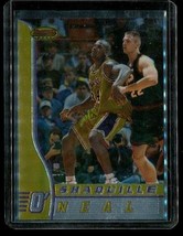 Vintage 1996-97 Topps Bowmans Chrome Basketball Card #70 Shaquille O&#39;neal Lakers - £6.57 GBP