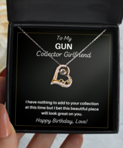 Gun Collector Girlfriend Necklace Birthday Gifts - Love Pendant Jewelry  - £40.05 GBP