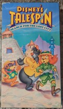 Disney TaleSpin Series Search For The Lost City VHS Tape Tested - £7.02 GBP