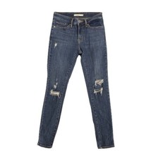 Levi&#39;s Womens 711 Skinny Jeans, 32, Blue - £45.71 GBP