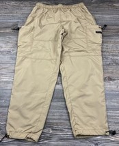 Urban Outfitters Utility Cargo Pants Mens XL Beige Polyester Mesh Lined Hiking - £15.61 GBP