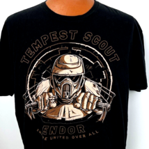 Star Wars Tempest Scout XL Endor T Shirt Empire United Over All Speeder ... - £22.83 GBP