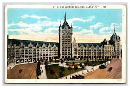 D and H Journal Building Albany New York  NY 1930  WB Postcard U2 - £1.54 GBP