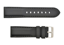 24mm Silicon Rubber watch band Black strap fits Swiss Army - £12.23 GBP