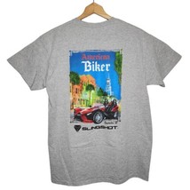 Slingshot Dealer Charleston SC T Shirt - American Biker - Men&#39;s Large - £15.50 GBP