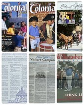 Lot Of 6 Colonial Williamsburg Virginia Visitors Guide Newspapers Magazines - £15.72 GBP