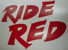 Factory Effex Honda Ride Red Sticker Decal CR CRF XR CB CBR TRX 250R 04-... - £10.89 GBP