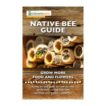 NEW! CROWN BEES NATIVE BEE GUIDE BOOKLET 26 PAGES THIRD EDITION - £7.74 GBP