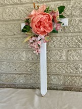Cemetery cross , grave decoration for spring, memorial for grave at ceme... - $468.00 MXN