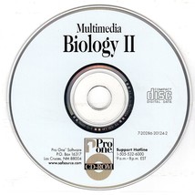 Science: Multimedia Biology Ii CD-ROM For Windows - New Cd In Sleeve - £3.89 GBP