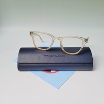 Warby Parker Coley 500 eyeglasses eyewear clear nude pink frame 45-19 140  - £38.77 GBP
