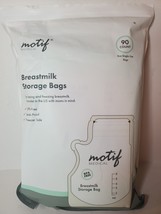 Motif Medical Breast Milk Storage Bags 8oz Single Use Bags 90 count BPA-... - $12.82