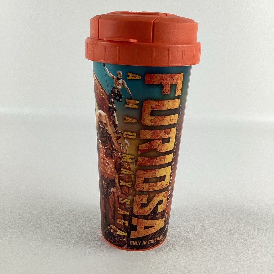 Furiosa A Mad Max Saga Movie Collector Cup Pop Up Straw Lid Warner Bros ... - $23.71