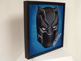 Black Panther Avengers Framed 14x14 3D Wall Art - £30.35 GBP