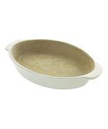 Pampered Chef &quot; New Traditions &quot; Stoneware Small Oval Baker - 2 cup capa... - $68.51 CAD