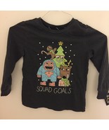 Kids Holidays Squad Goals XS 4/5 Long Sleeve Shirt - $11.31 CAD
