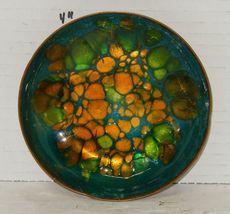 WIN NG Vintage Enamel on Copper dish Famous San Francisco ARTIST Win NG ... - $791.95