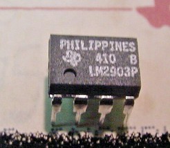 1 NOS TI&#39;s LM2903P Low Power Dual Voltage Comparator 8 Pin Dip - $1.34