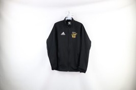 Adidas Mens Small Team Issued Detroit City FC Soccer Full Zip Jacket Black - £54.71 GBP