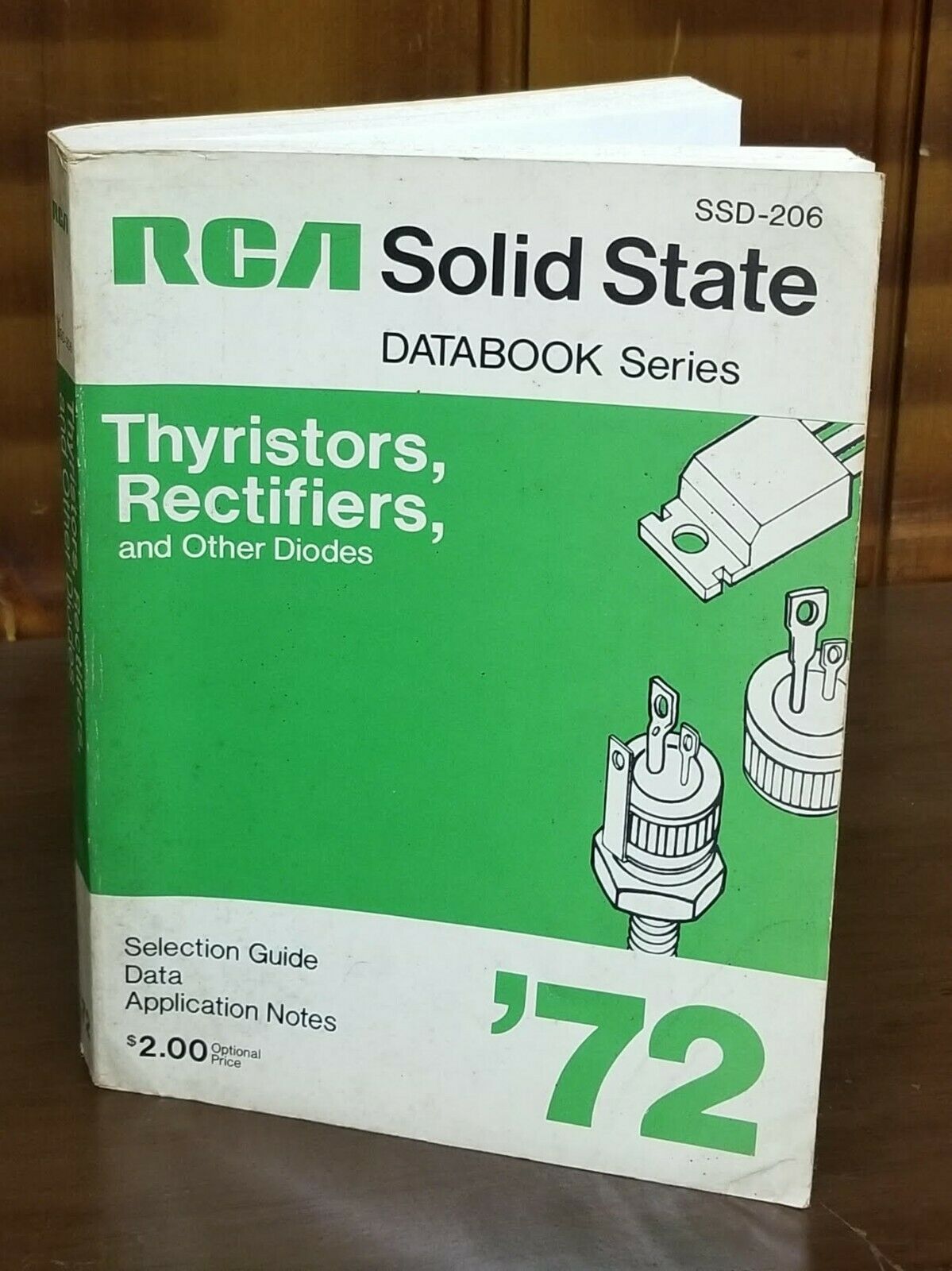 RCA SOLID STATE DATA BOOK SERIES - THYRISTORS, RECTIFIERS AND OTHER DIOD... - $14.45
