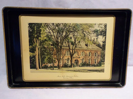 Vintage University of Maine College Alumni Hall Admin Building Decorative Tray - £46.56 GBP