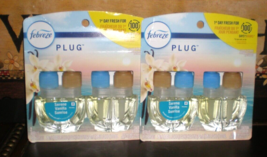 Febreze SERENCE VANILLA SUNRISE Scented Oil Plug Refills - £15.50 GBP