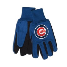 Chicago Cubs Two Tone Gloves - Adult Size [Free Shipping]**Free Shipping** - $17.14