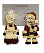 Sugarfix BaubleBar Earrings Mr Mrs Santa Claus Christmas Holiday Dangle ... - $95.00 MXN