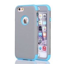 Blue Extreme Armor Case for Apple iPhone 6 &amp; 6s - Rugged Heavy Duty Cover USA - £2.40 GBP