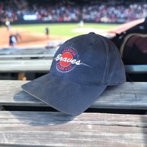 Vintage ANNCO Atlanta Braves StrapBack Hat 1916 Blue BaseBall Cap - $12.48