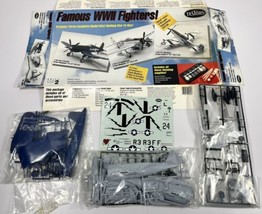Testors Famous WWII Fighters Airplane Models Corsair Thunderbolt Mustang... - £15.62 GBP
