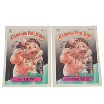Vintage Garbage Pail Kids Card Lot 161a Shorned Sean 161b Hy Gene 1986 Topps GPK - £3.19 GBP