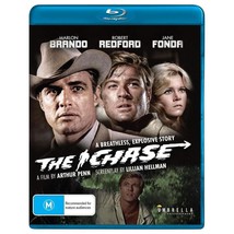 The Chase Blu-ray | Marlon Brando, Jane Fonda, Robert Redford | Region B - £17.43 GBP