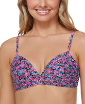 Raisins Juniors Sunshine Gypsy Newport Bikini Top Color Pink Multi Size M - £40.06 GBP