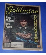 Donovan Goldmine Magazine Vintage 1992 Mellow Fellow Barry McGuire Tom P... - €34,98 EUR