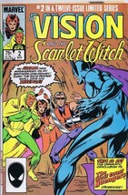 Vision and the Scarlet Witch #2 ORIGINAL Vintage 1985 Marvel Comics Wandavision - £19.46 GBP