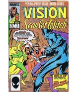 Vision and the Scarlet Witch #2 ORIGINAL Vintage 1985 Marvel Comics Wand... - £19.41 GBP