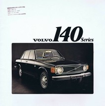 ORIGINAL Vintage 1972 Volvo 140 Series Oversize Sales Brochure Book - $34.64