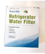 2 Pack Grunt RPG Refrigerator Ice Water Filters Sealed NEW Filter 1 W102... - $29.20