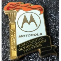Atlanta 1996 Olympics Motorola Centennial Games - Partner Pin  - £3.96 GBP