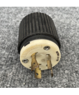 Bryant NEMA L6-20 20A 250V Male Locking Plug Used - $13.85