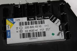2000-2006 MERCEDES W220 S430 S500 REAR LEFT SEAT CONTROL SWITCH J4387 image 5
